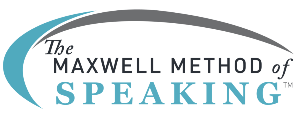 A logo for maxwell metal speaking